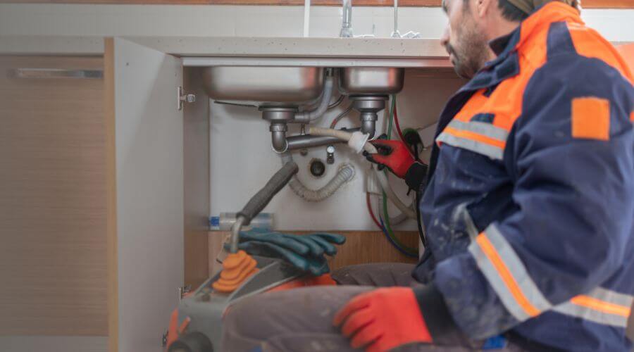 Professional slab leak plumber services in Mapleton, KS